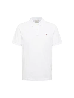 GANT Poloshirt REGULAR SHIELD Wei/Wei