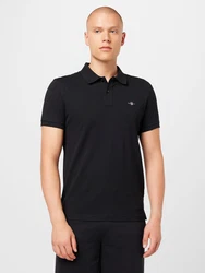 GANT Poloshirt Regular Shield Pique Polo navy/schwarz/silber/wei