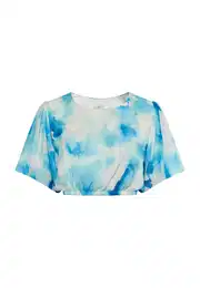 Bluza plava / bijela