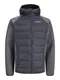 JACK & JONES Jacke 'Dust' basaltgrau / wei