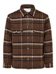 SELECTED HOMME Jacke SLHArchive creme/navy/dunkelbraun