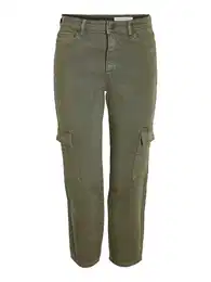 Džíny s kapsami 'Moni' khaki