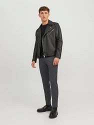 Jack & Jones Chinohose JPSTMarco JJCooper dunkelgrau