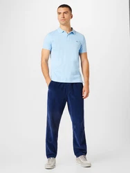 GANT Poloshirt Regular Shield Pique Polo hellblau/rot/wei