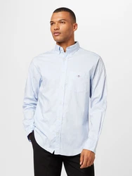 Gant Langarmhemd Regular Fit Poplin Hemd Hellblau/Hellblau/Hellblau/Hellblau/Hellblau/Hellblau/Hellblau/Hellblau/Hellblau/Hellblau/Hellblau