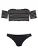 LASCANA Bikiny  černá