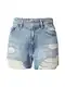 TOPSHOP Traperice  plavi traper