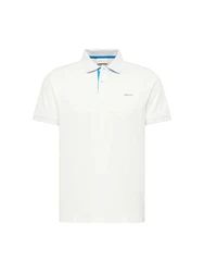 Gant Poloshirt Regular Contrast Pique Rugger blau / eierschale