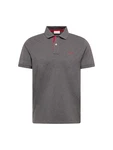 Gant Poloshirt Regular Contrast Pique Rugger dunkelgrau/rot