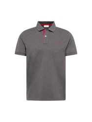 Gant Poloshirt Regular Contrast Pique Rugger dunkelgrau/rot