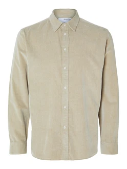 SELECTED HOMME Hemd SLHRegowen beige