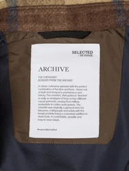 SELECTED HOMME Jacke SLHArchive navy/braun/hellbraun
