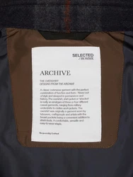 SELECTED HOMME Jacke SLHArchive navy/grau/dunkelorange