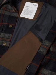 SELECTED HOMME Jacke SLHArchive navy/grau/dunkelorange