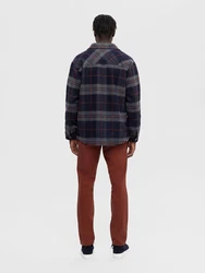 SELECTED HOMME Jacke SLHArchive navy/grau/dunkelorange