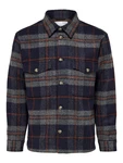 SELECTED HOMME Jacke SLHArchive navy/grau/dunkelorange