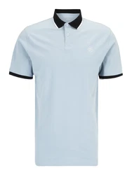 AROPOSTALE Poloshirt T-Shirt Blau/Hellblau