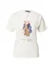 Polo Ralph Lauren Tričko kouřově modrá / světle hnědá / žlutá / bílá Polo Ralph Lauren Tričko kouřově modrá / světle hnědá / žlutá / bílá