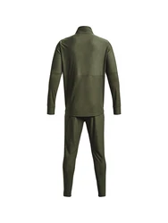 UNDER ARMOUR Trainingsanzug 'Challenger' oliv / weiß