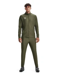 UNDER ARMOUR Trainingsanzug 'Challenger' oliv / weiß