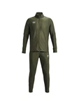 UNDER ARMOUR Trainingsanzug 'Challenger' oliv / weiß