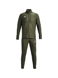 UNDER ARMOUR Trainingsanzug 'Challenger' oliv / weiß
