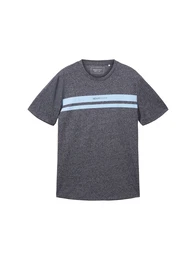 T-Shirt himmelblau / blaumeliert
