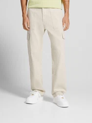 Bershka Hose Jeans ecru
