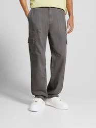 Bershka Hose Jeans grau