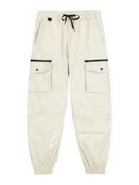 Hose pastellgelb / schwarz