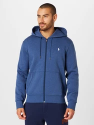 Polo Ralph Lauren Sweatjacke blaumeliert/weiß