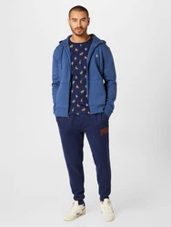 Polo Ralph Lauren Sweatjacke blaumeliert/weiß