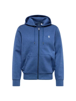 Polo Ralph Lauren Sweatjacke blaumeliert/weiß