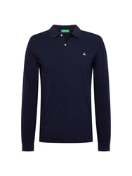 UNITED COLORS OF BENETTON Poloshirt Shirt Dunkelblau/Dunkelblau/Dunkelblau/Dunkelblau/Dunkelblau/Dunkelblau/Dunkelblau/Dunkelblau/Dunkelblau/Dunkelblau/Dunkelblau/Dunkelblau/Dunkelblau