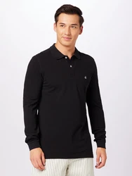 UNITED COLORS OF BENETTON Poloshirt Shirt schwarz/weiß