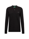 UNITED COLORS OF BENETTON Poloshirt Shirt schwarz/weiß UNITED COLORS OF BENETTON Poloshirt Shirt schwarz/weiß