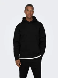 Only & Sons Sweatshirt 'Dan' schwarz