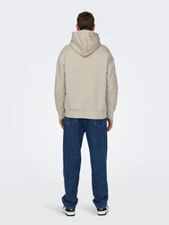 Only & Sons Sweatshirt 'Dan' beige