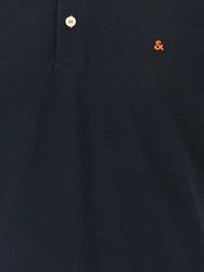Jack & Jones T-Shirt JJEPaulos navy / orange / offwhite