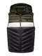 JACK & JONES Weste 'Hero' navy / tanne / wei