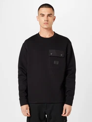 HUGO Sweatshirt 'Dhaluli' schwarz