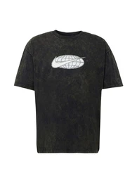 T-Shirt grau / schwarz / wei