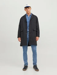 JACK & JONES Mantel CLINTON dunkelgrau