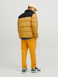 JACK & JONES Jacke Toby goldgelb/schwarz