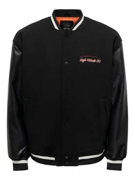 Jacke 'BARRY' hellblau / orange / schwarz / wei