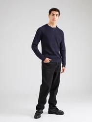JACK & JONES Pullover 'Pannel' marineblau