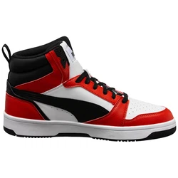 PUMA Sneaker 'Rebound V6' rot/schwarz/weiß