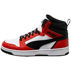 PUMA Sneaker 'Rebound V6' rot/schwarz/weiß