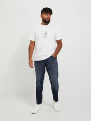 Jack & Jones Plus Regular-fit Jeans JJIGlenn JJFox dunkelblau