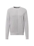 ABOUT YOU Pullover 'Willi' graumeliert